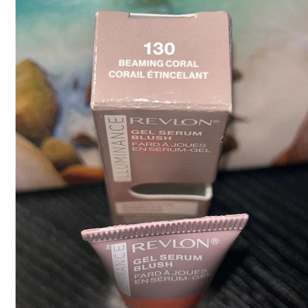 Revlon Illuminance Gel Serum Blush Beaming Coral 130 Superfood Complex Glycerin